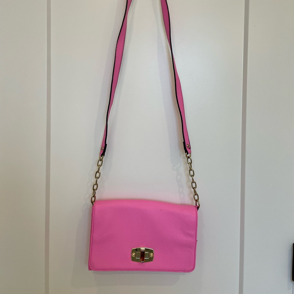 Merona hot pink purse